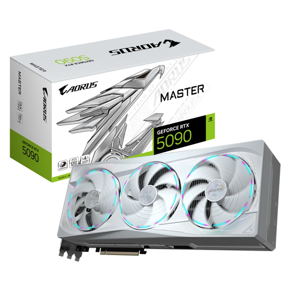TARJETA DE VIDEO GIGABYTE RTX 5090 AORUS MASTER ICE_1